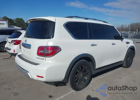 2017 Nissan Armada Platinum from USA, damaged, VIN JN8AY2ND3H9007573